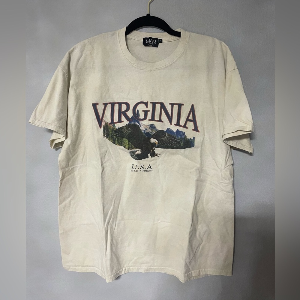Cream short sleeve top